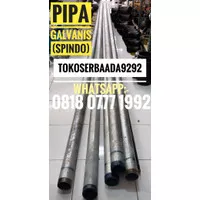 Pipa galvanis spindo 2 inch