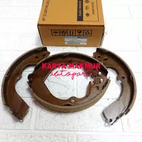 BRAKE SHOE KAMPAS REM BELAKANG TROMOL NISSAN EVALIA M20N ORIGINAL 1SET