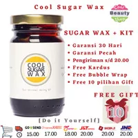 Original Cool Sugar Wax 195gr Penghilang Bulu Ketiak dan Betis