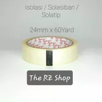 Isolasi / Solasiban / Solatip Bening 24mm x 60Y (Bodhi Tape)