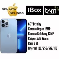 Iphone 13 Pro Max 128Gb/256Gb/512Gb/1Tb Garansi Resmi IBOX/TAM