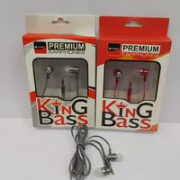 Headset Handsfree Army PREMIUM KING BASS earphones