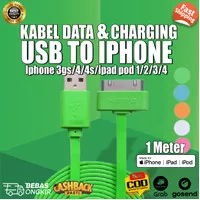 Iphone 3gs 4 4s ipad ipod 1 2 3 4 Kabel Data Charging Sync Cable
