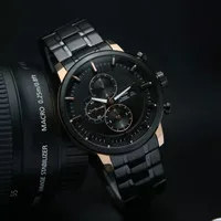 Alexander Christie Pria AC 6323 Black Rosegold Stainless Original