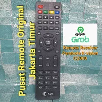 REMOTE REMOT K VISION TOPAS TV C2000 STB RECEIVER PARABOLA DECORDER