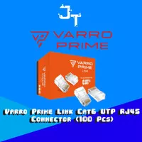 Varro Prime Link Cat6 UTP RJ45 Connector (100 Pcs)