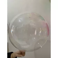 Balon PVC/ Balon bobo 24 inch transparan