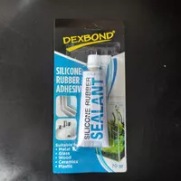 Dexbond Lem Silicone Rubber Sealant Clear 70 Gr