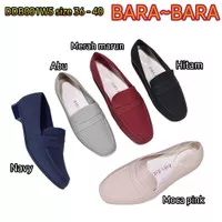 jelly shoes bara bara sepatu wanita flat shoes karet import DDB001W5