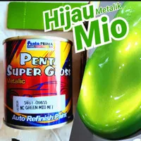 Cat Ijo Mio Penta Super Gloss NC Green Mio Met Hijau Yamaha 200 cc