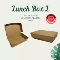 Lunch Box L Laminating, Lunch Box Kertas, Lunch Box Besar