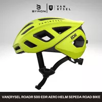 Van Rysel Helm Sepeda Roadr 500 Sepeda Lipat Road Bike MTB - Yellow