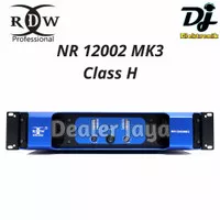 Power Amplifier RDW NR 12002 MK3 / NR 12002MK3 Class H - 2 channel