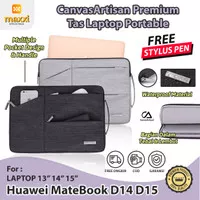 Huawei MateBook D14 D15 Tas Sleeve Pouch Case Laptop Bag Jinjing Kerja