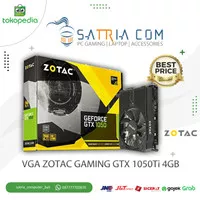 VGA ZOTAC GAMING GTX 1050Ti 4GB GDDR5 / ZOTAC GTX 1050 Ti 4GB