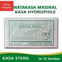 ORIGINAL Natakasa Masinal Kain Kasa Steril Hydrophile ( NOT ALKAFIL )