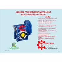 worm gear/gearbox/ gearbok/gear reducer NMRV 040 ratio 7,5 - 40 FR.71