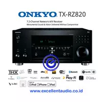 Onkyo TX RZ820 RZ 820 Network AV receiver dolby atmos DTS home theatre