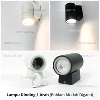 Lampu dinding 1arah minimalis/ wall lamp MR16/ LED Outdoor Lampu hias