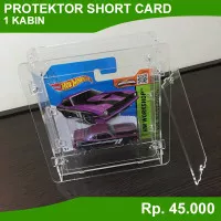 Carded Hot Wheels Blister Protector / Protektor Hot Wheels Short Card