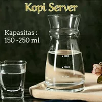 Server Coffee 150 ml Gelas Ukur Server Kopi Dripper Alat Kopi