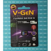 Micro SD 128 gb Turbo Series Class 10 100mbps VGEN TURBO