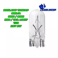 LAMPU SEIN COLOK TANCAP T10 W5W Genuine Putih Lampu Senja Motor 4300