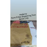 Farm frites french fries kentang goreng shoestring 7mm 2,5 kg