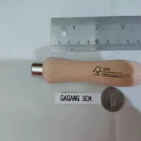 Gagang Handle kayu kikir 9cm
