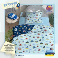 sprei katun star collection motif travel time