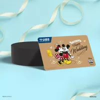 LM UBS DISNEY MICKEY MINNIE MOUSE HAPPY WEDDING SERIES 0.25 GR