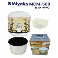 Rice Cooker Miyako MCM 508 Batik Wayang | Magic Com Miyako 1.8 Liter