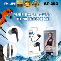 HEADSET HANDSFREE PHILIPS AT-202 STEREO EARPHONE AT202