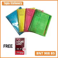 Binder File Ukuran B5 BNT 908 Colour + Loose Leaf - Binder Note B5