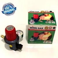 REGULATOR WINN GAS W181 M LPG Tekanan Tinggi High Pressure + Meteran