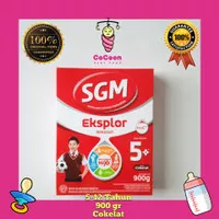 Susu Formula SGM Eksplor 5 Plus 5+ 5-12 Tahun 900 g Coklat Cokelat