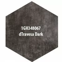 Roman Keramik Interlock Hexagonal dTravessa Dark (GH348067) 34X39 KW 1