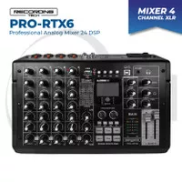 MIXER RECORDING TECH PRO-RTX6 Analog Mixer 24 DSP 4 channel XLR