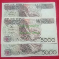 Uang kuno 5000 rupiah Sasando rote