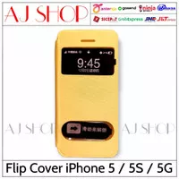 Iphone 5 5S 5G Flip Case Flip Cover Premium Sarung Hp Case Iphone