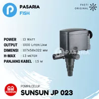 SUNSUN JP 023/JP023 1000 liter Pompa Filter Celup Gantung Aquarium 16W