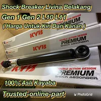 Shock Breaker Livina Belakang L10 L11 100% Asli Kayaba