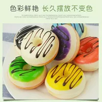 Tempelan Kulkas Magnet Mini Donat Bolong Squishy Empuk Souvenir