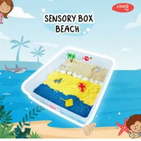 BEACH DAY SENSORY BOX SET - Tanpa Box