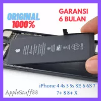 1000% Original Batterai Battery Batere Iphone 4 4s 5 5s 6 6s 7 8 X - IPHONE 4