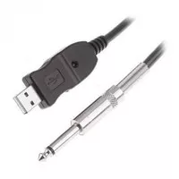 USB Guitar Link Audio Cable for PC / Mac 3M