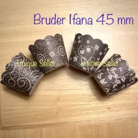 [100 pcs] Bruder Muffin Cup / Cupcake Case / Cup Ifana 45 mm