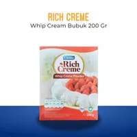 Rich Creme 200 Gr Whip Cream Bubuk