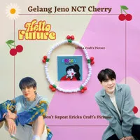 GELANG JENO NCT CHERRY HELLO FUTURE IDOL KPOP KOREA BY ERICKA CRAFT