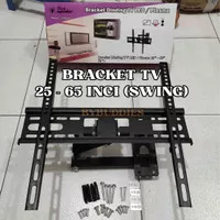 Bracket dinding TV 25 - 65 Inci / Inch (Swing) Black Spider 2565H